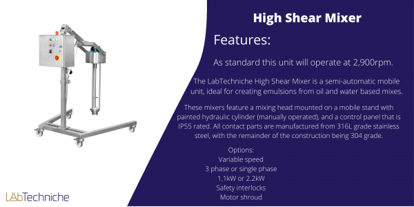 High Shear Mixer