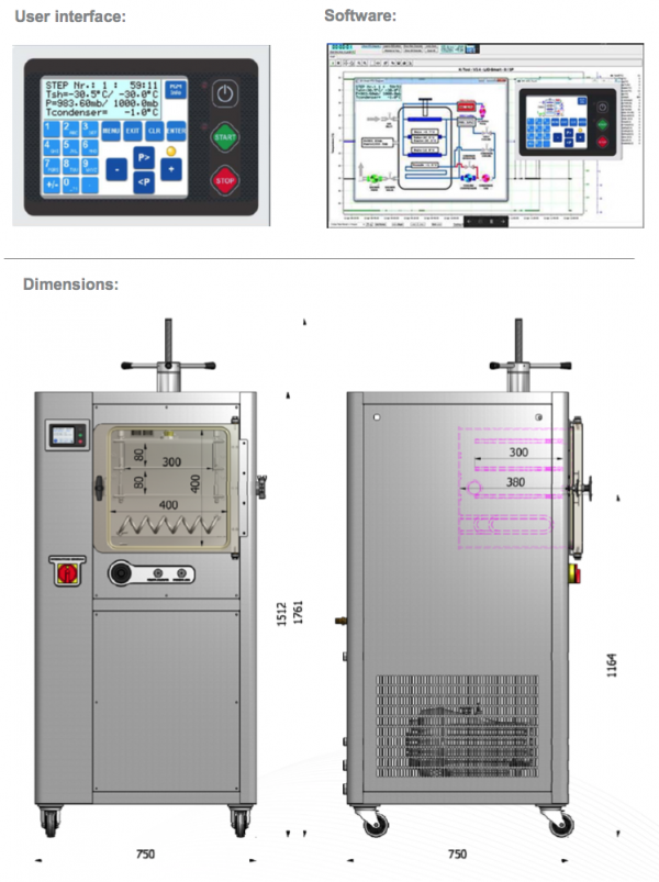 Liosmart 8/5P Freeze Dryer - Image 3