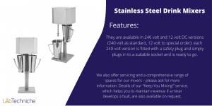 Stainless Steel Drink Mixers