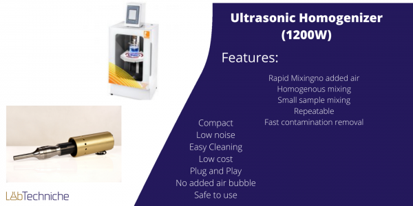 Ultrasonic Homogenizer (1200W)