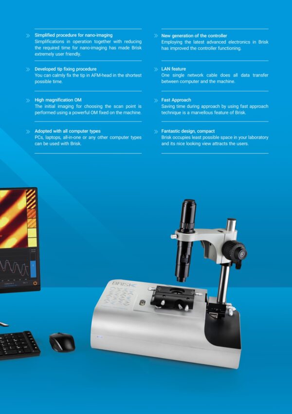 Atomic Force Microscope ( SPM complete system) Brisk-AFM UK - Image 6