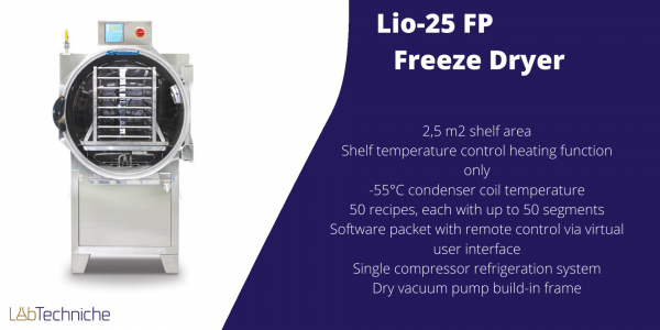 Lio-25 FP Freeze Dryer